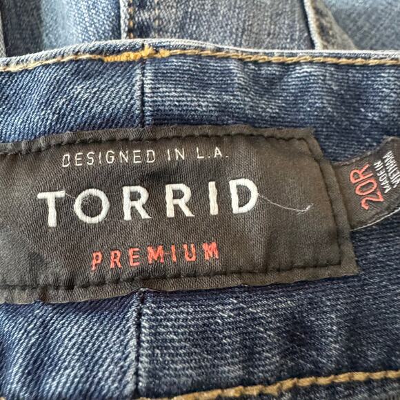 Torrid Premium Stretch Denim Ankle Jeans Size 20 - Picture 9 of 9